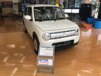 ラパンの展示車